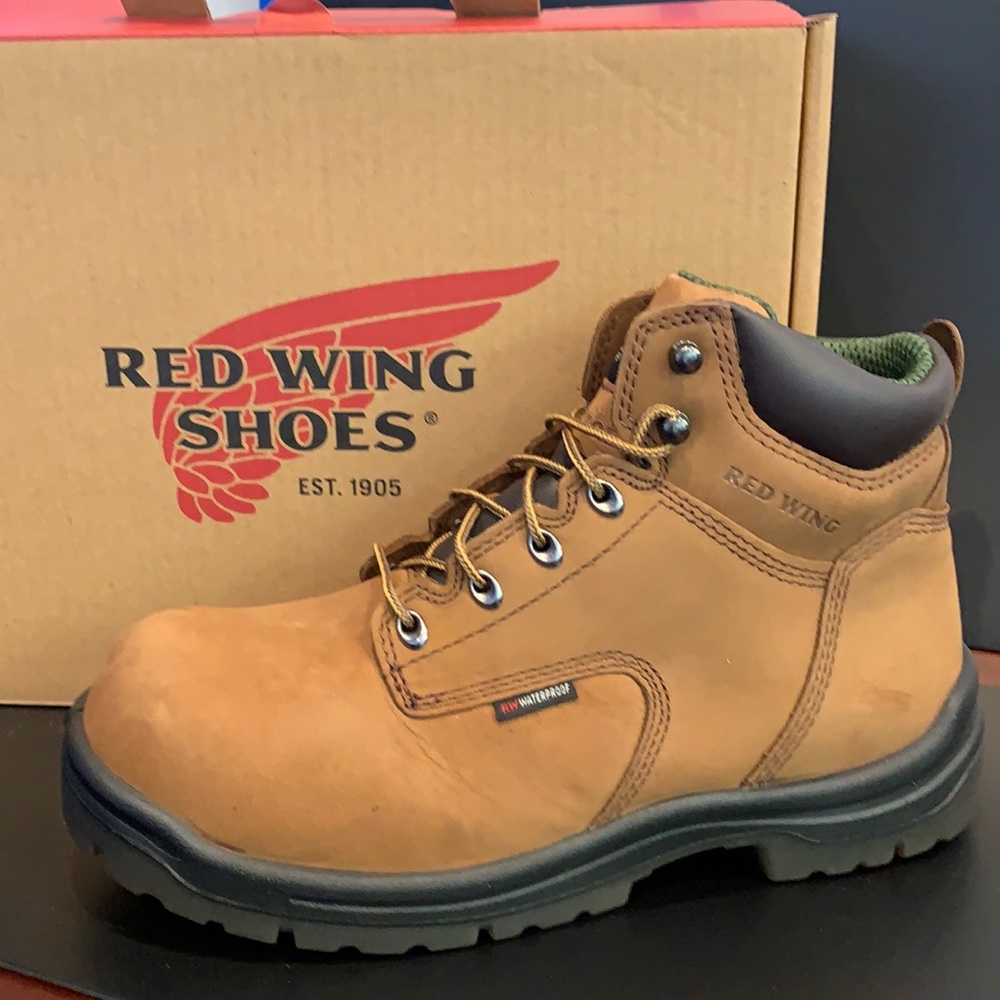 Red Wing Boots Waterproof Electrical Hazard Non metallic 10